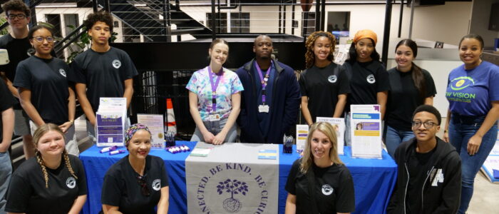 JWB team at Children's Mental Health event table