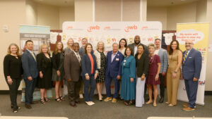 Group photo of Tampa Bay Bosses for Babies champions at JWB on Oct 1 2025
