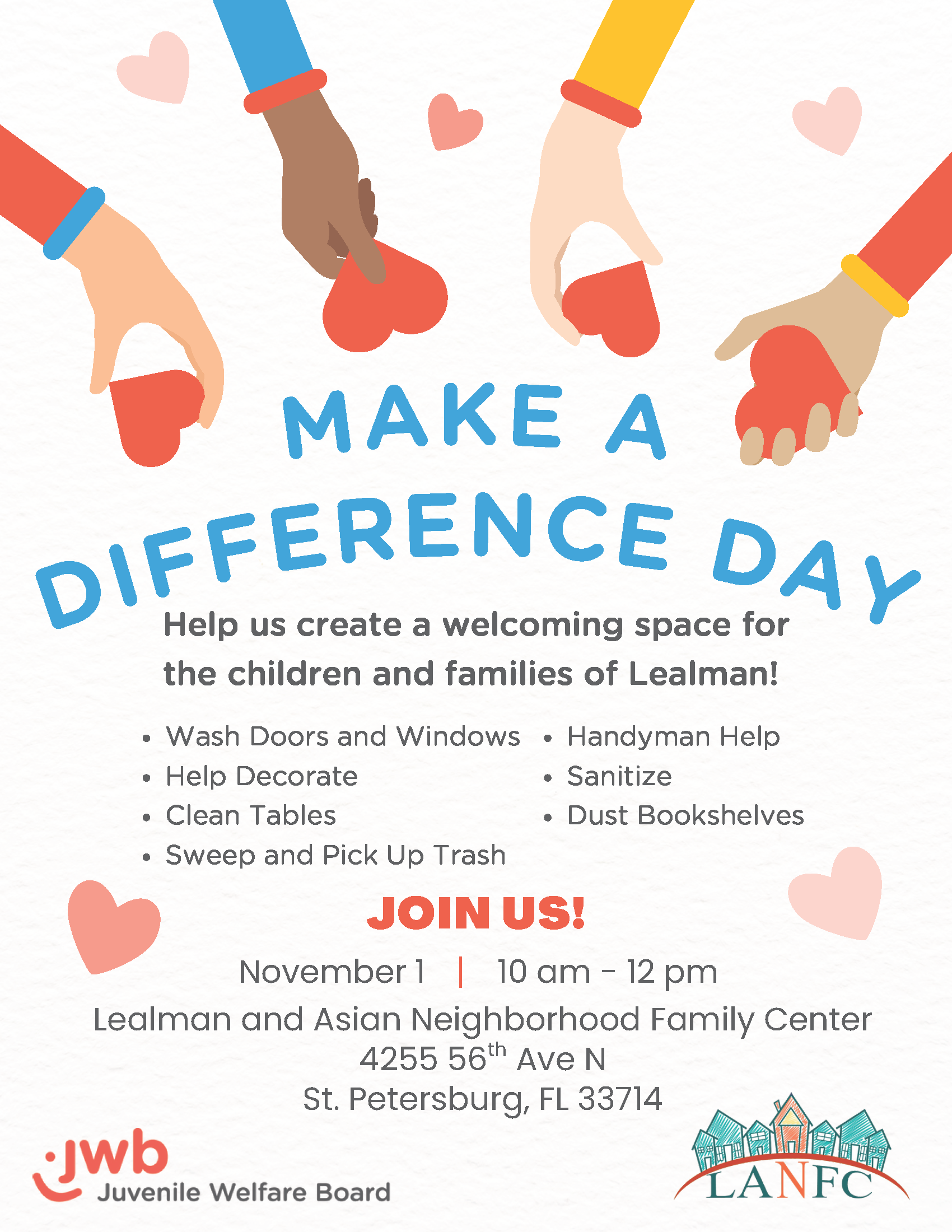 Make a difference flyer mid-county