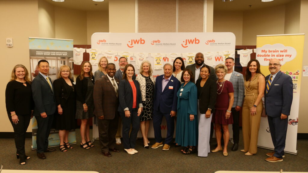Tampa Bay Bosses for Babies gathered at JWB