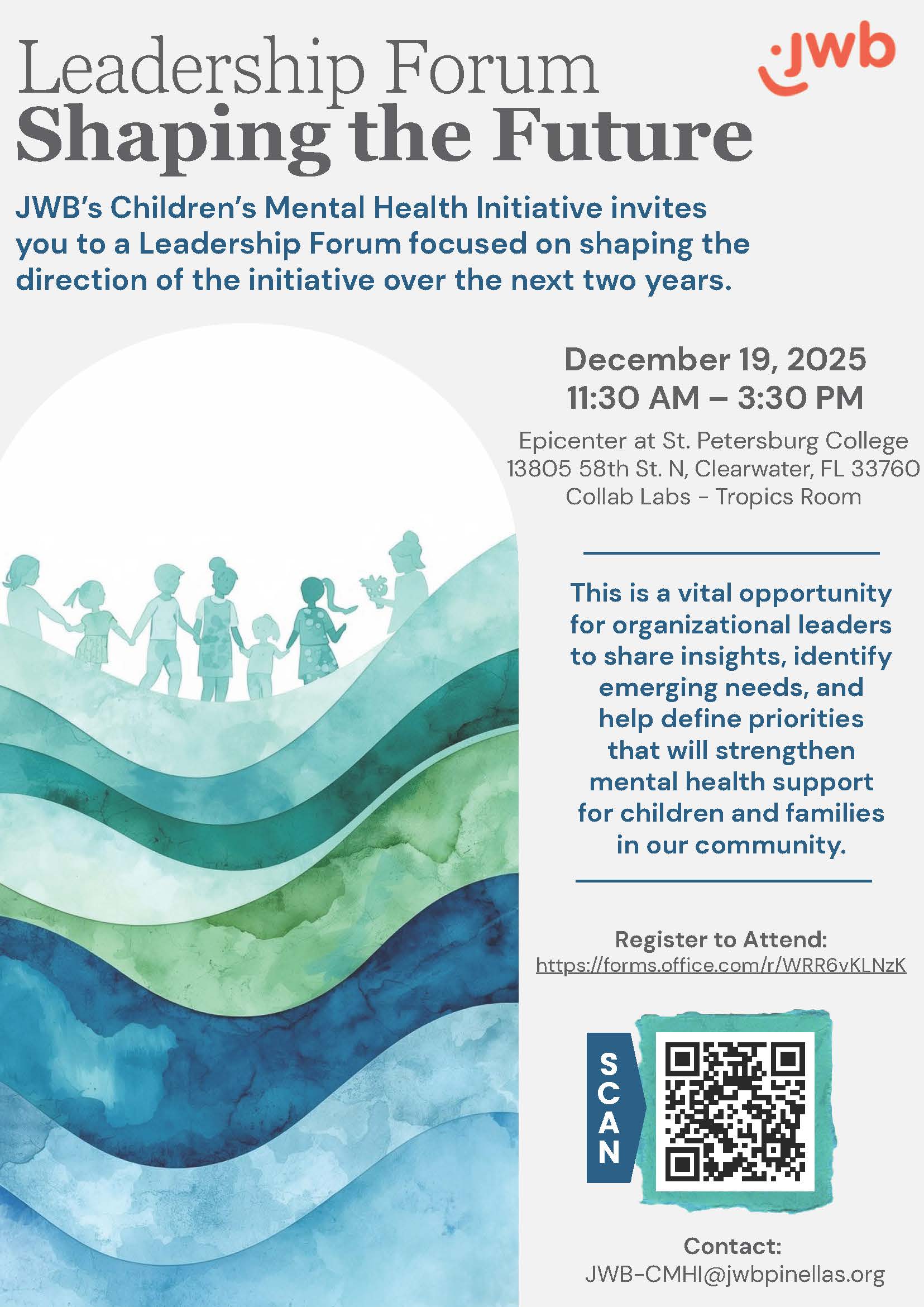 CMHI Leadership Forum flyer
